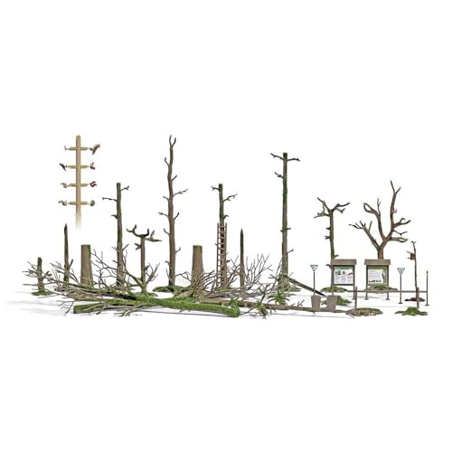 Busch Totholz-Set 1852 Baum-Bausatz 1 Set von Busch