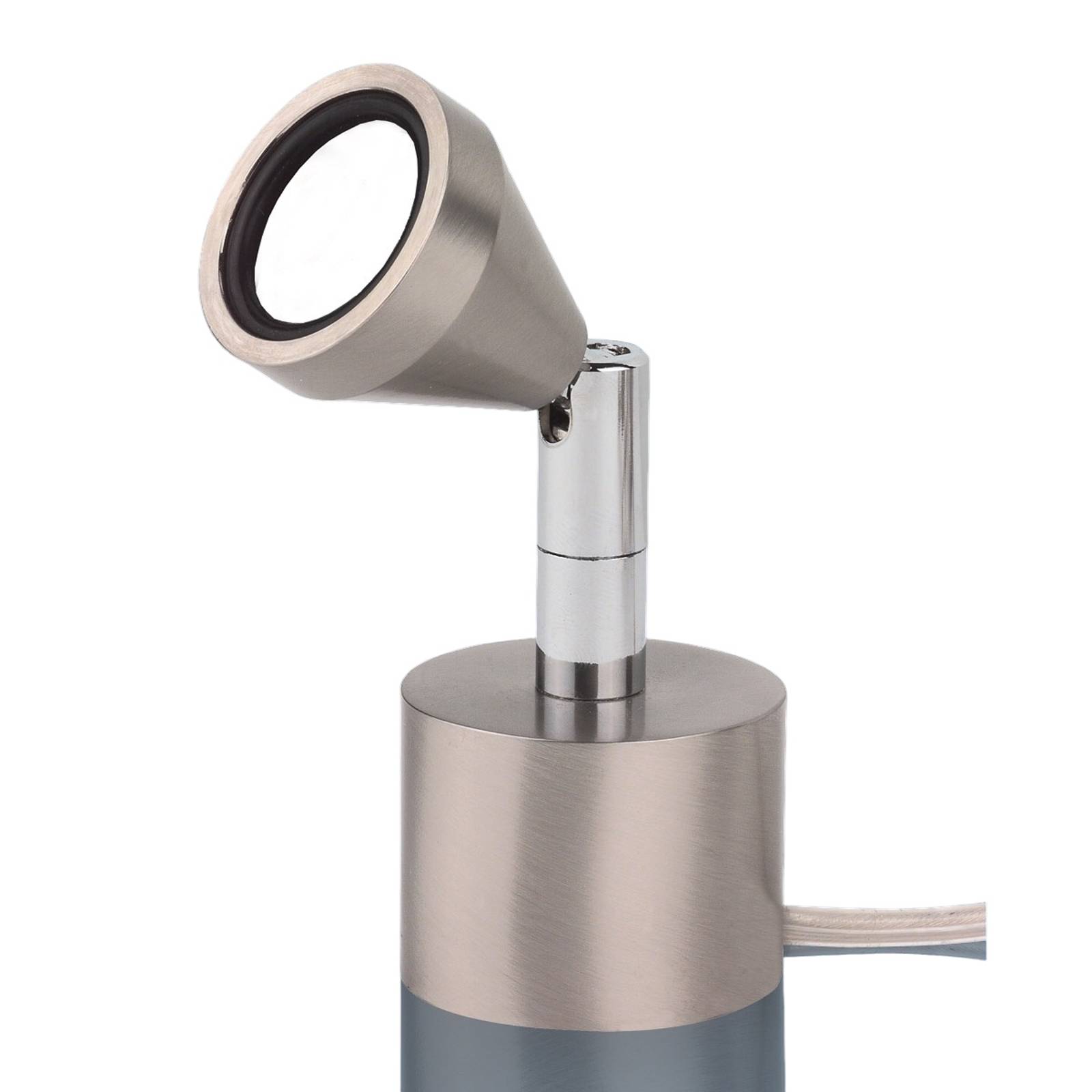 LED-Tischleuchte Mini, schwenkbar, nickel, 5.000K LED-Tischleuchte Mini, schwenkbar, nickel, 5.000K von Busch