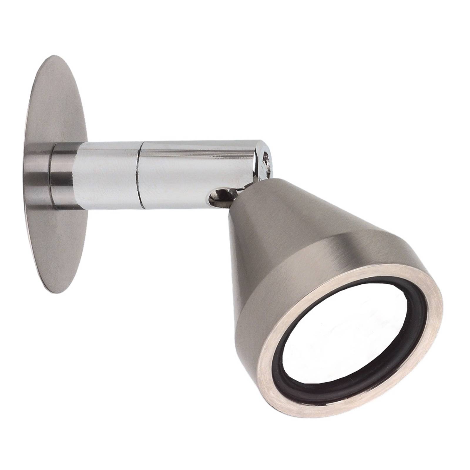 LED-Wandleuchte Mini, schwenkbar, nickel, 5.000K LED-Wandleuchte Mini, schwenkbar, nickel, 5.000K von Busch