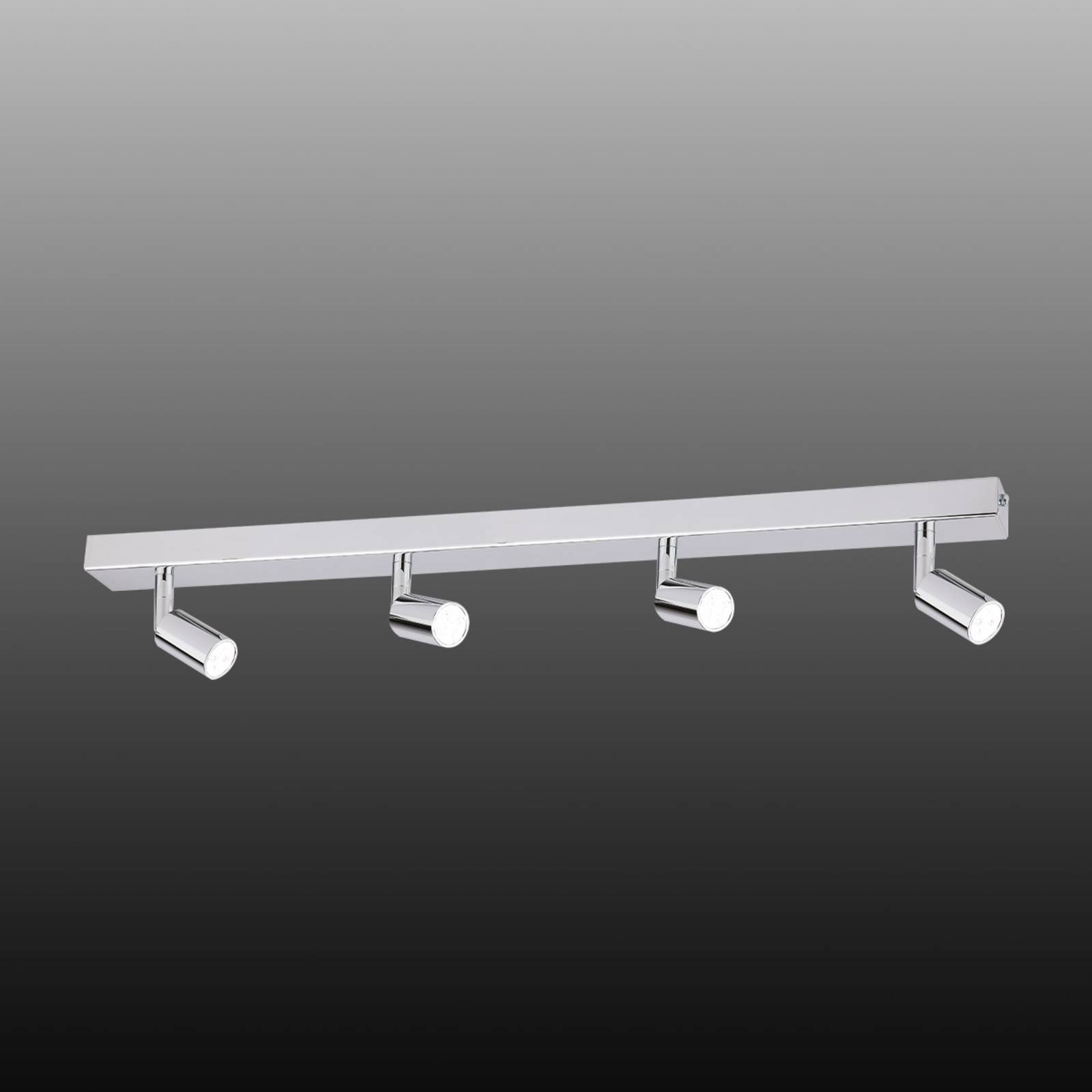 Modern gestaltete LED-Deckenleuchte 4-flg Modern gestaltete LED-Deckenleuchte 4-flg von Busch