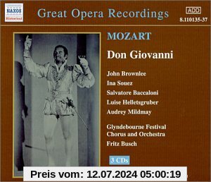 Mozart: Great Opera Recordings - Don Giovanni von Busch