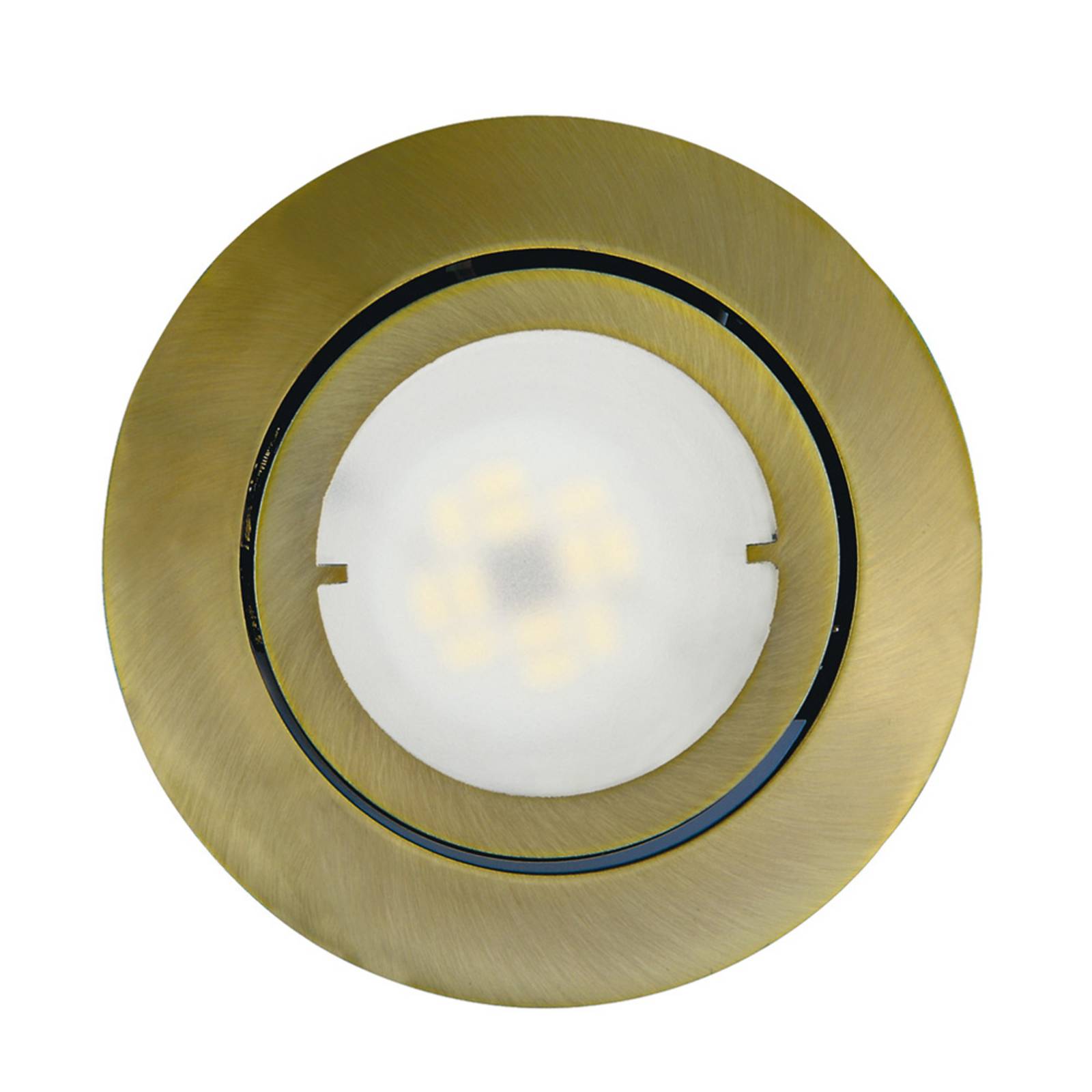 Schwenkbare LED-Einbauleuchte Joanie, altmessing Schwenkbare LED-Einbauleuchte Joanie, altmessing von Busch