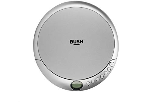 Bush CD-Player, tragbar, Joggensicher, silberfarben von Bush Ltd