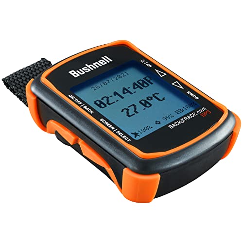 Bushnell - Backtrack Mini GPS - Navigation - Batteriekapazität bis zu 35 Stunden - Wasserdicht - Connect App - GPSBTM von Bushnell