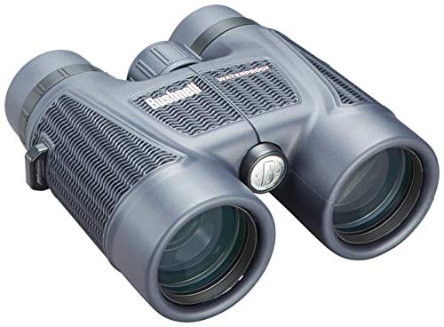 Bushnell - H2O - 8x42 - Schwarz - Dachkantprisma - Wasserdicht und beschlagfrei - Drehbare Okulare - Sicherer Halt - Mehrfarbige Linsen - Wassersport - 158042 von Bushnell