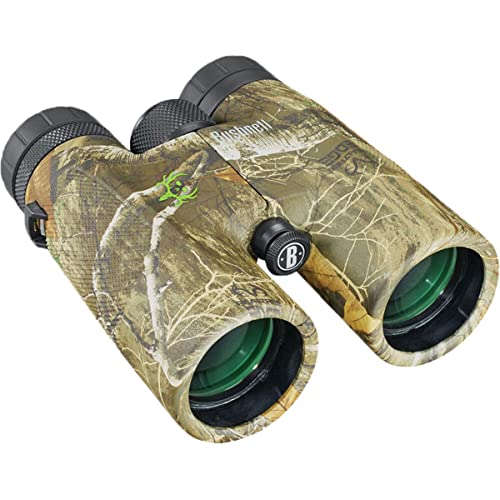 Bushnell - Powerview - 10x42 - Schwarz - Dachkantprisma - Wasserdicht - Vogelbeobachtung - Wildtiere - im Freien - Fernglas - Sightseeing - Kompaktes Fernglas - 141042RB von Bushnell