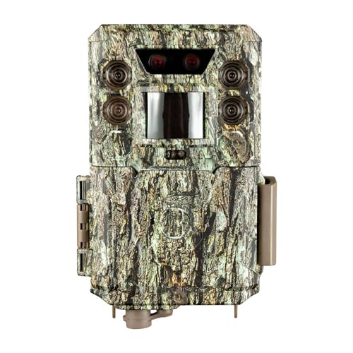 Bushnell Wildkamera Core DS 30 MP No Glow - Fotofalle, Camo optik, hohe Reichweite, mit Befestigungsgurt, Überwachung, Garten, Trailcamera, 119977M von Bushnell
