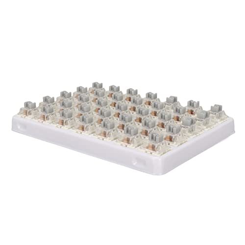 BusoTh SMD-Tastaturschalter, 35 Lineare Staubdichte RGB-Licht-Mechanische Tastaturschäfte für Mechanische Tastatur (Doppelfeder) von BusoTh