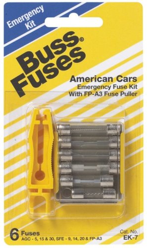American Auto Notfall Sicherung Kit CD 6 (5 Stück) von Bussmann