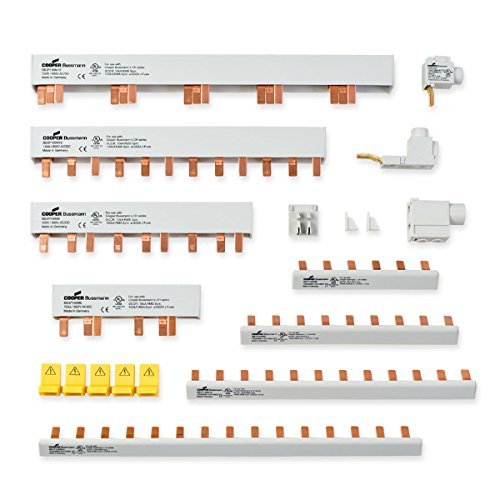 Cooper Bußmann bb3p100 m6 Sammelschiene 6 Pins, 3 Phase, 100 Amp, montiert von Bussmann