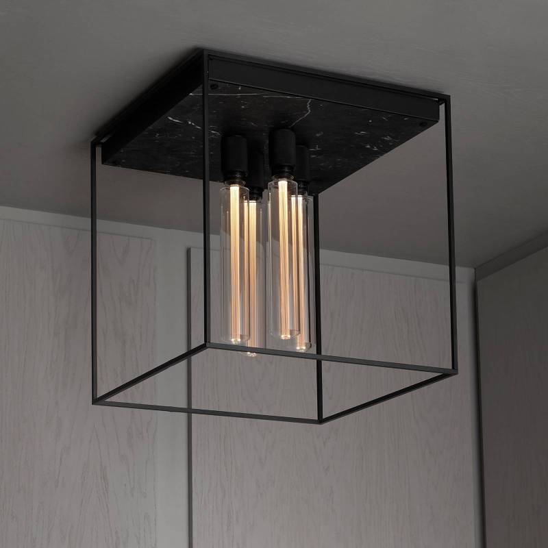 Buster + Punch Deckenlampe Caged Ceiling 4.0 Marmor schwarz von Buster + Punch