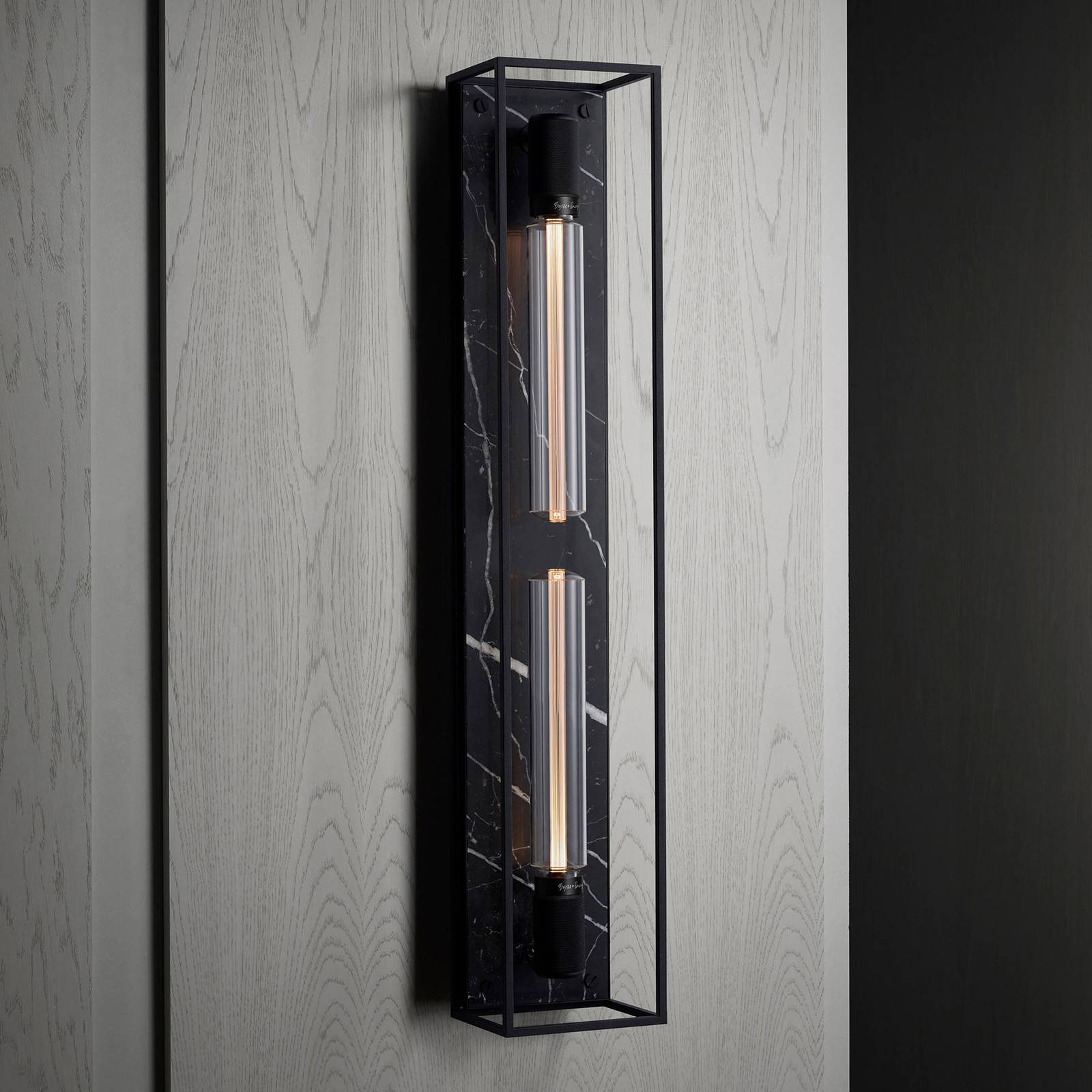 Buster + Punch Caged Wall X-large LED Marmor black Buster + Punch Caged Wall X-large LED Marmor black von Buster + Punch
