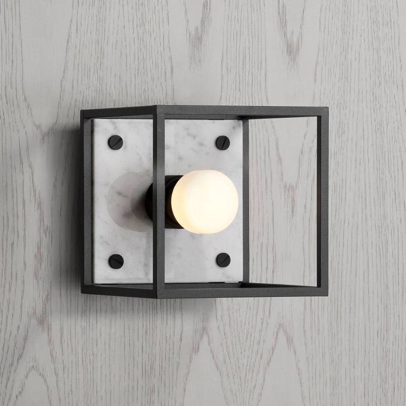 Buster + Punch Caged Wall small Marmor weiß von Buster + Punch