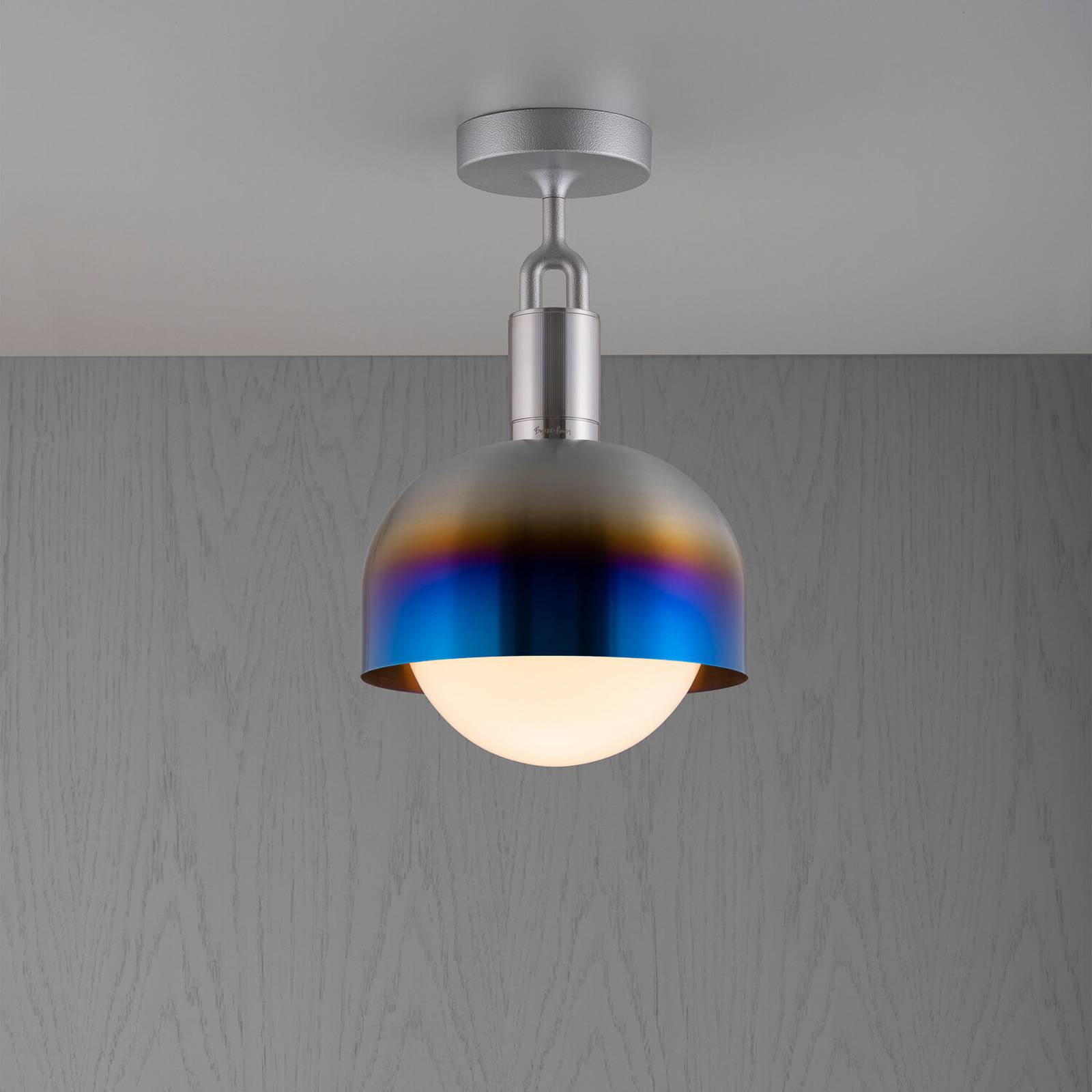 Buster + Punch Forked Decke Stahl burnt/opal Ø25cm Buster + Punch Forked Decke Stahl burnt/opal Ø25cm von Buster + Punch
