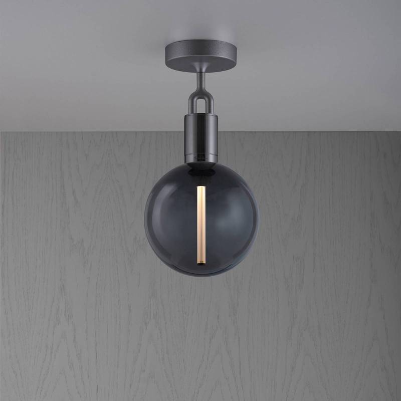 Buster + Punch Forked gunmetal/Glas rauch Ø 20cm von Buster + Punch