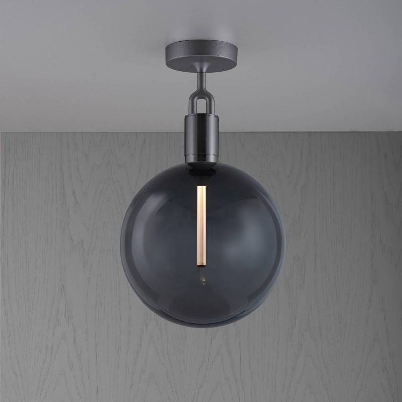 Buster + Punch Forked gunmetal/Glas rauch Ø 29cm von Buster + Punch