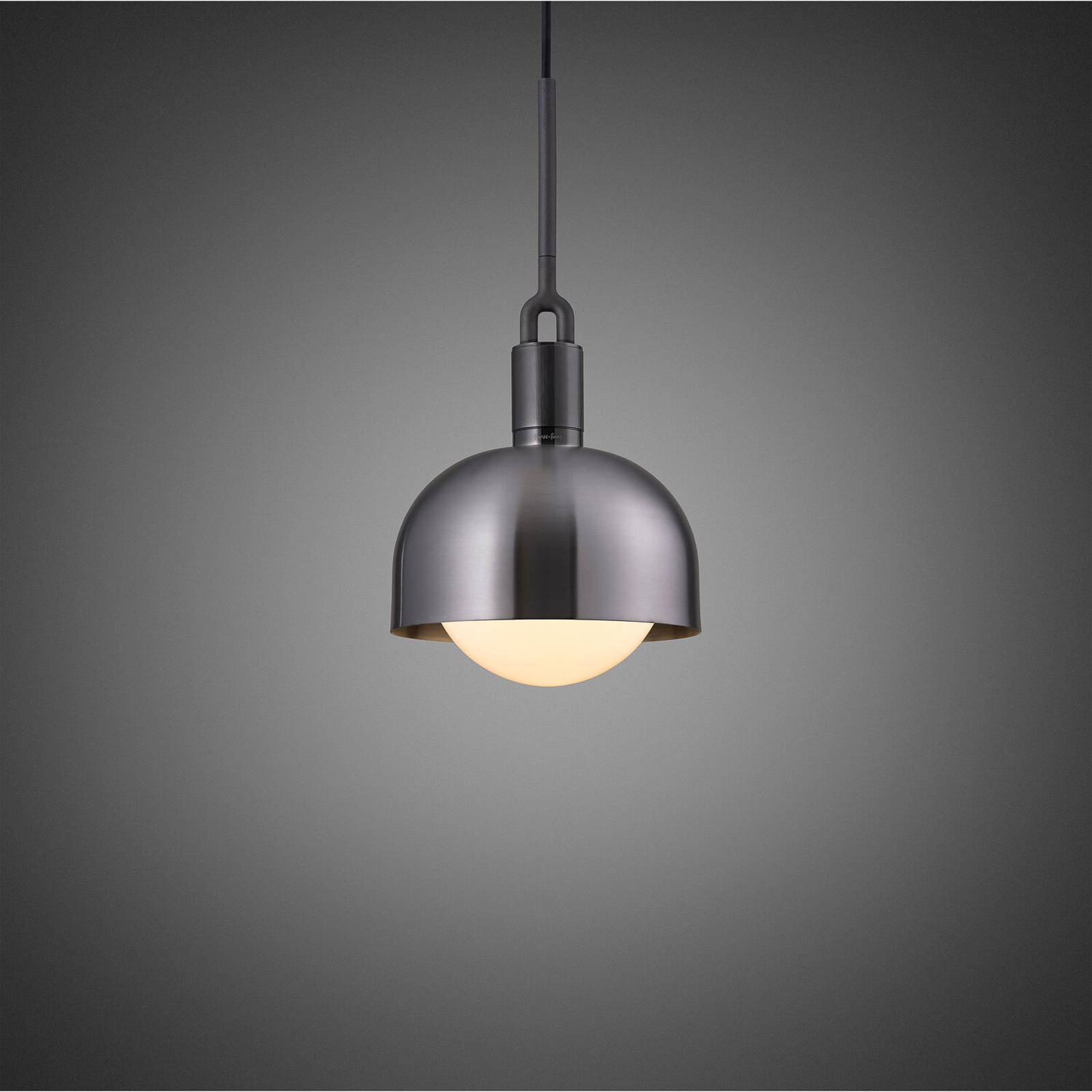 Buster + Punch Forked gunmetal/Opalglas Ø 25cm Buster + Punch Forked gunmetal/Opalglas Ø 25cm von Buster + Punch