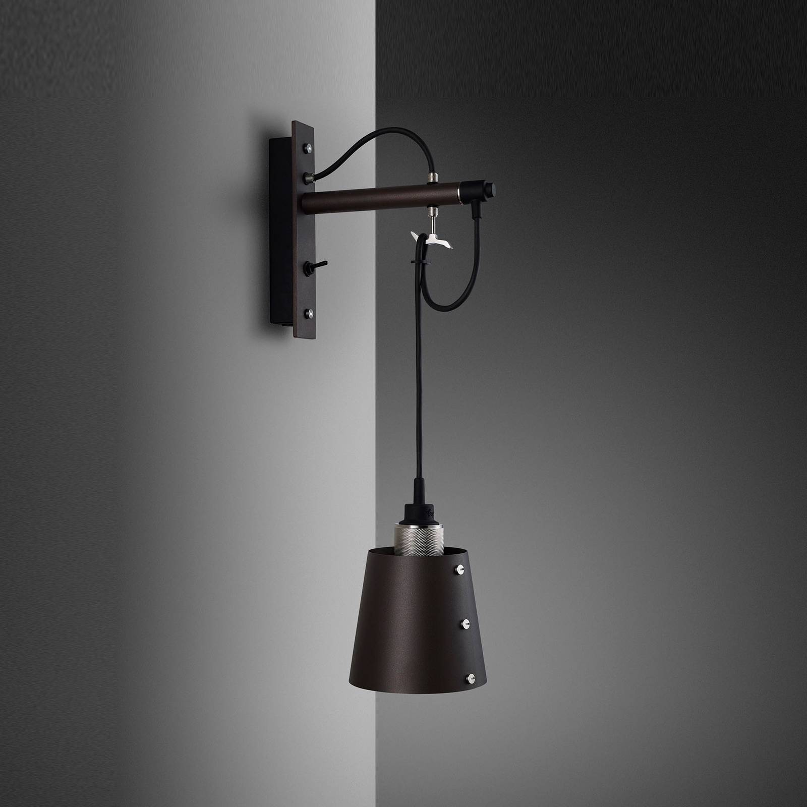 Buster + Punch Hooked Wall small grafit/stahl Buster + Punch Hooked Wall small grafit/stahl von Buster + Punch