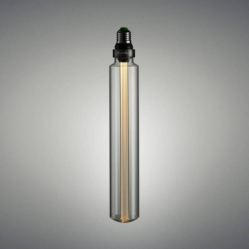 Buster + Punch LED-Tube, E27, 2 W, klar, 2.600 K, dimmbar von Buster + Punch