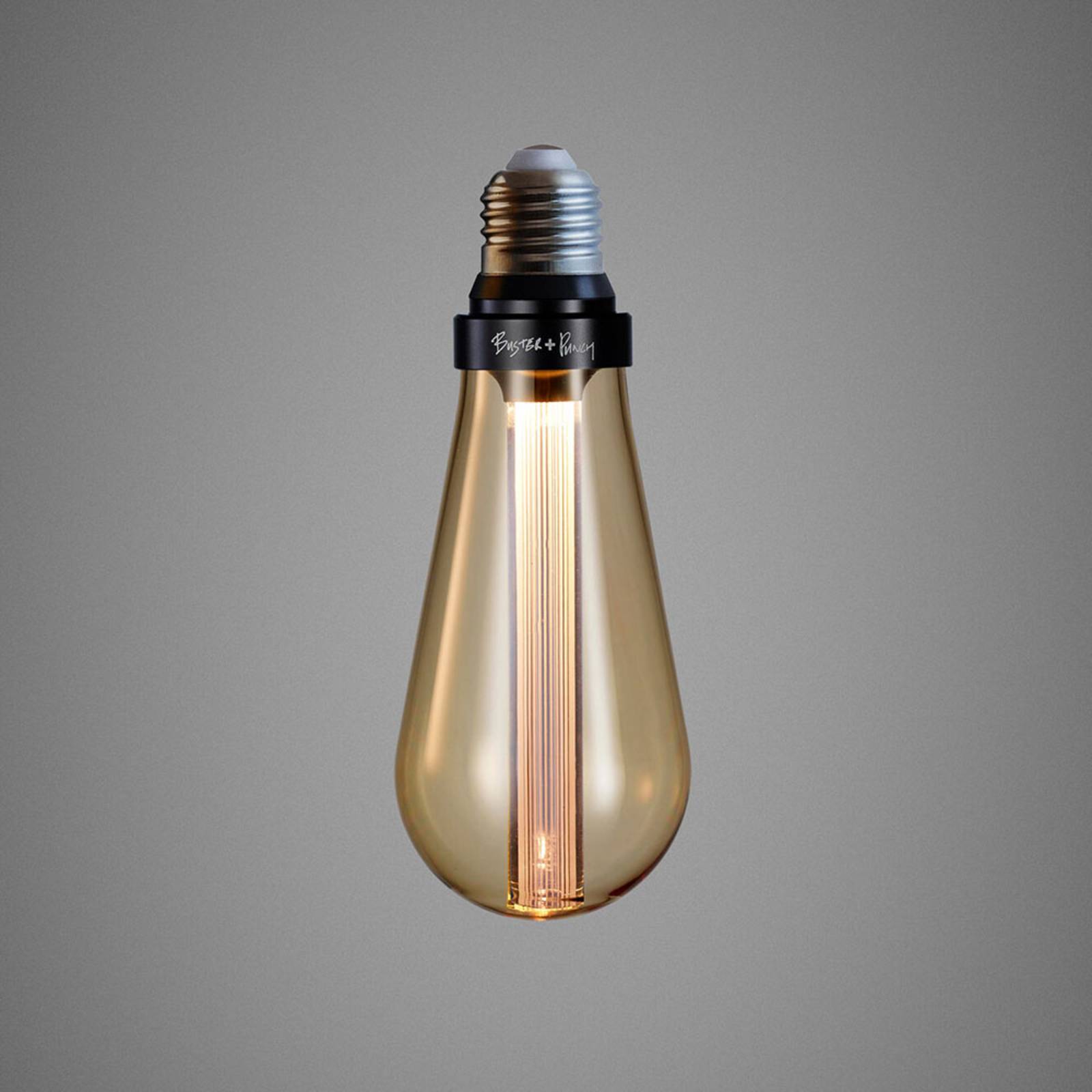 Buster + Punch LED-Lampe E27 2W dimmbar gold von Buster + Punch