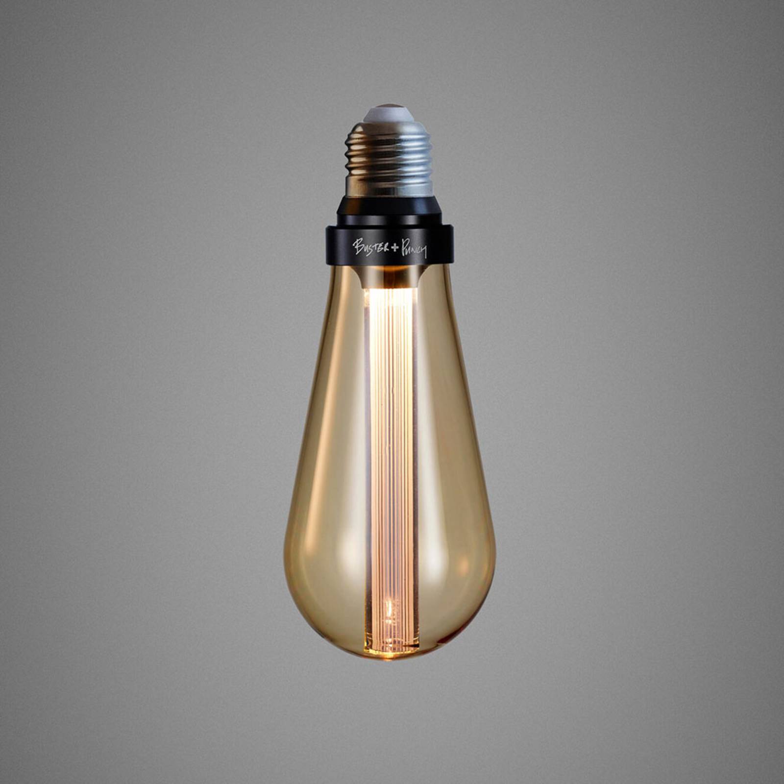Buster + Punch LED-Lampe E27 2W dimmbar gold Buster + Punch LED-Lampe E27 2W dimmbar gold von Buster + Punch