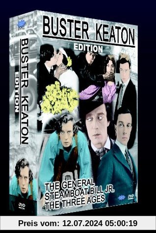Buster Keaton Edition [3 DVDs] von Buster Keaton