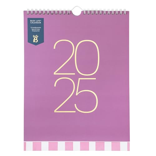 Busy B - Busy Life Kalender von Januar bis Dezember 2025 - Fuschia - Monatskalender mit Steckfächern und To-Do's Busy B - Busy Life Kalender von Januar bis Dezember 2025 - Fuschia - Monatskalender mit Steckfächern und To-Do's von Busy B