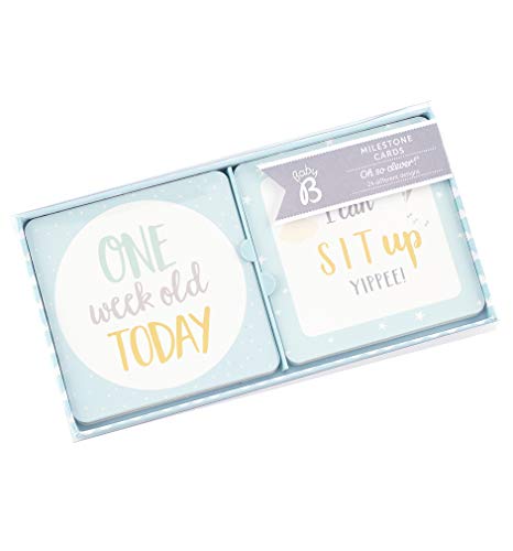 Busy B Meilensteinkarten – blau von Busy B
