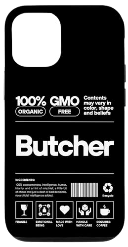 Hülle für iPhone 13 Metzgerschürze Chef BBQ Grill Master Cook von Butcher Coffee Lover Gifts Idea