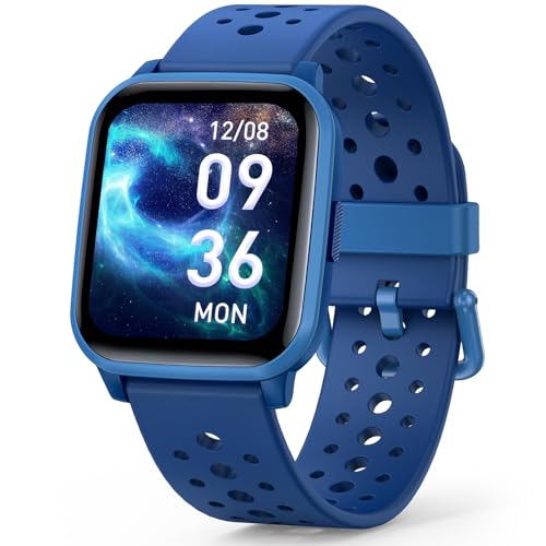 Butele Kinder Smart Watch Mädchen Jungen Smart Watch für Kinder Smart Watch Geschenke für 4-16 Jahre alt mit Schlafmodus 20 Sportmodi Schrittzähler Geburtstagsgeschenk für Jungen Mädchen (Blau) von Butele