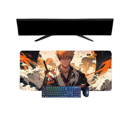 Bleach XXL Multifunktions-Gaming-Mauspad, Anime, 800 x 300 mm, Gaming-Tastatur, wasserdicht und 3 mm, rutschfeste Gummibasis, strukturierte Oberfläche Bleach XXL Multifunktions-Gaming-Mauspad, Anime, 800 x 300 mm, Gaming-Tastatur, wasserdicht und 3 mm, rutschfeste Gummibasis, strukturierte Oberfläche von BUTKUS