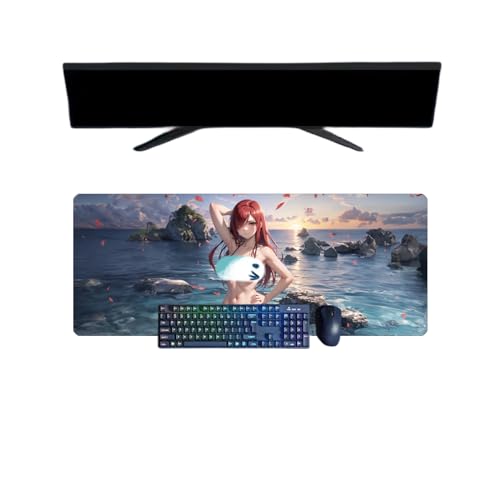 ButkUs Fairy Tail Erza Scarlet XXL-Mauspad, multifunktional, Gaming Anime, 800 x 300 mm, Mauspad, Gaming-Tastatur, wasserdicht und 3 mm, rutschfeste Gummibasis, strukturierte Oberfläche ButkUs Fairy Tail Erza Scarlet XXL-Mauspad, multifunktional, Gaming Anime, 800 x 300 mm, Mauspad, Gaming-Tastatur, wasserdicht und 3 mm, rutschfeste Gummibasis, strukturierte Oberfläche von ButkUs