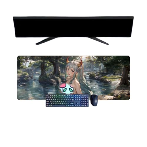 ButkUs One Piece Yamato XXL-Mauspad, multifunktional, Gaming Anime, 800 x 300 mm, Mauspad, Gaming-Tastatur, wasserdicht und 3 mm, rutschfeste Gummibasis, strukturierte Oberfläche ButkUs One Piece Yamato XXL-Mauspad, multifunktional, Gaming Anime, 800 x 300 mm, Mauspad, Gaming-Tastatur, wasserdicht und 3 mm, rutschfeste Gummibasis, strukturierte Oberfläche von ButkUs