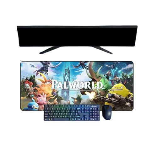 Palworld Mauspad, XXL, multifunktional, Gaming, Anime, 800 x 300 mm, Gaming-Tastatur, wasserdicht und 3 mm, rutschfeste Gummibasis, strukturierte Oberfläche Palworld Mauspad, XXL, multifunktional, Gaming, Anime, 800 x 300 mm, Gaming-Tastatur, wasserdicht und 3 mm, rutschfeste Gummibasis, strukturierte Oberfläche von ButkUs