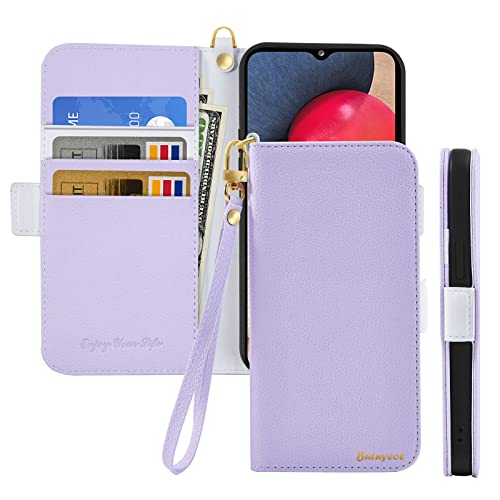 Butnyeoe Handyhülle für Samsung Galaxy A20e Klappbar Hülle,Litschi Textur Leder Wallet Schutzhülle Tasche Flip Cover Case,Magnetic Closure Klapphülle mit Kartenfach Standfunktion,Helles Lila Butnyeoe Handyhülle für Samsung Galaxy A20e Klappbar Hülle,Litschi Textur Leder Wallet Schutzhülle Tasche Flip Cover Case,Magnetic Closure Klapphülle mit Kartenfach Standfunktion,Helles Lila von Butnyeoe