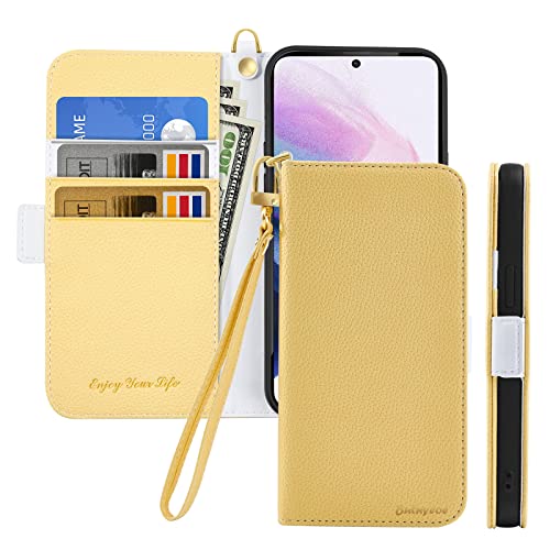 Butnyeoe Handyhülle für Samsung Galaxy A71 Klappbar Hülle,Litschi Textur Leder Wallet Schutzhülle Tasche Flip Cover Case,Magnetic Closure Klapphülle mit Kartenfach Standfunktion,Gelb Butnyeoe Handyhülle für Samsung Galaxy A71 Klappbar Hülle,Litschi Textur Leder Wallet Schutzhülle Tasche Flip Cover Case,Magnetic Closure Klapphülle mit Kartenfach Standfunktion,Gelb von Butnyeoe
