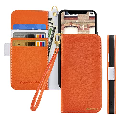 Butnyeoe Handyhülle für iPhone XR Klappbar Hülle,Litschi Textur Leder Wallet Schutzhülle Tasche Flip Cover Case,Magnetic Closure Klapphülle mit Kartenfach Standfunktion,Orange Butnyeoe Handyhülle für iPhone XR Klappbar Hülle,Litschi Textur Leder Wallet Schutzhülle Tasche Flip Cover Case,Magnetic Closure Klapphülle mit Kartenfach Standfunktion,Orange von Butnyeoe