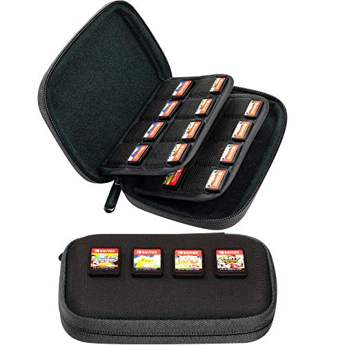 ButterFox 32-120 Switch Game Case for Nintendo Switch, Switch Game Card Storage Holder or SD Memory Card Case (32 Black) von ButterFox