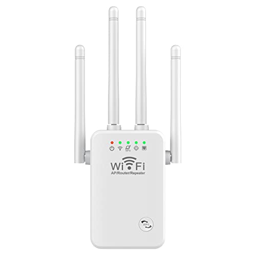 WLAN-Extender-Signalverstärker für bis zu 5000 sq.ft und 55 Geräte, Verstärker mit großer Reichweite und Ethernet-Anschluss, Zugangspunkt WLAN-Extender-Signalverstärker für bis zu 5000 sq.ft und 55 Geräte, Verstärker mit großer Reichweite und Ethernet-Anschluss, Zugangspunkt von ButterFox