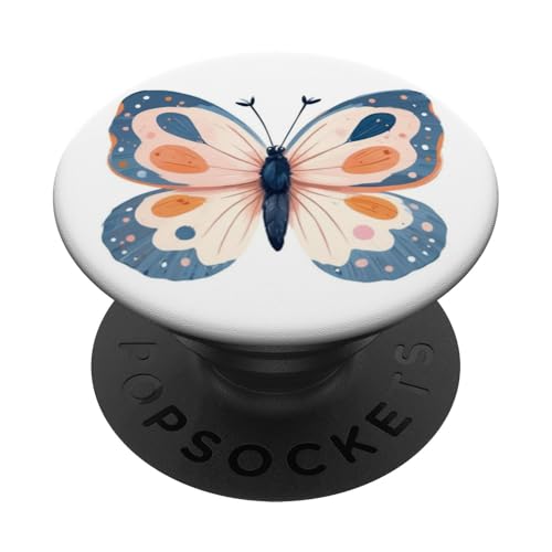 Blauer Schmetterling PopSockets Klebender PopGrip Blauer Schmetterling PopSockets Klebender PopGrip von Butterfly Phone Popper