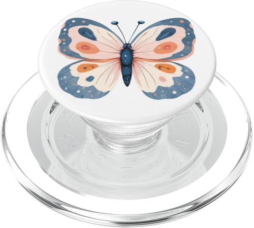 Blauer Schmetterling PopSockets PopGrip für MagSafe Blauer Schmetterling PopSockets PopGrip für MagSafe von Butterfly Phone Popper