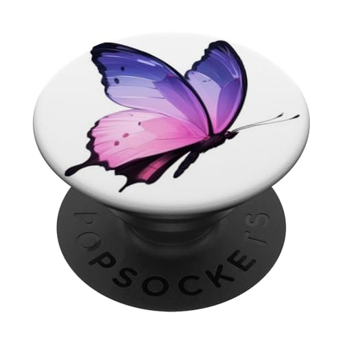 Niedlicher bunter Schmetterling PopSockets Klebender PopGrip Niedlicher bunter Schmetterling PopSockets Klebender PopGrip von Butterfly Phone Popper