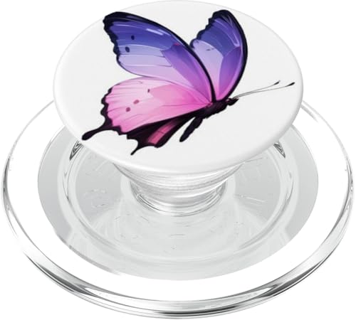Niedlicher bunter Schmetterling PopSockets PopGrip für MagSafe Niedlicher bunter Schmetterling PopSockets PopGrip für MagSafe von Butterfly Phone Popper