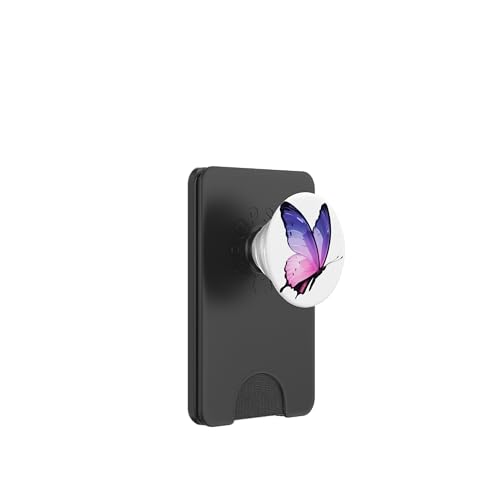 Niedlicher bunter Schmetterling PopSockets PopWallet für MagSafe Niedlicher bunter Schmetterling PopSockets PopWallet für MagSafe von Butterfly Phone Popper