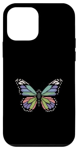 Butterfly Pixel Art Retro Spiele Gamer Jungen Mädchen Kinder Hülle für iPhone 12 mini von ButterflyAxis1