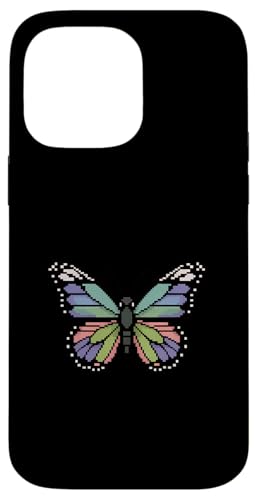 Butterfly Pixel Art Retro Spiele Gamer Jungen Mädchen Kinder Hülle für iPhone 14 Pro Max von ButterflyAxis1