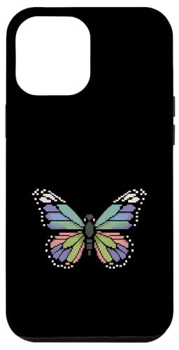 Schmetterling Zoo Tierliebhaber Pixel 8 Bit Jungen Mädchen Kinder Hülle für iPhone 12 Pro Max von ButterflyAxis1