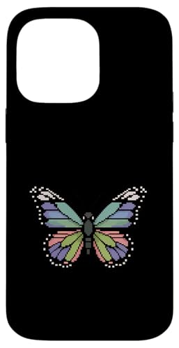 Schmetterling Zoo Tierliebhaber Pixel 8 Bit Jungen Mädchen Kinder Hülle für iPhone 14 Pro Max von ButterflyAxis1
