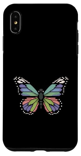 Schmetterling Zoo Tierliebhaber Pixel 8 Bit Jungen Mädchen Kinder Hülle für iPhone XS Max Schmetterling Zoo Tierliebhaber Pixel 8 Bit Jungen Mädchen Kinder Hülle für iPhone XS Max von ButterflyAxis1