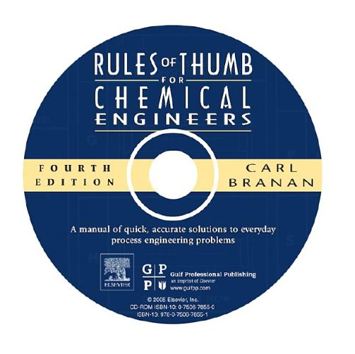 Rules of Thumb for Chemical Engineers, CD-ROM von Butterworth-Heinemann